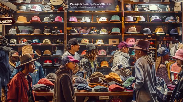 Pourquoi visiter une boutique spécialisée de casquettes pour hommes, femmes et enfants ?