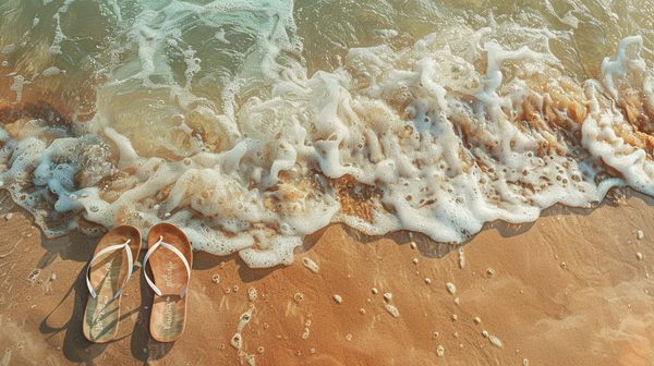 Sandales plates : Porter des accessoires légers et confortables